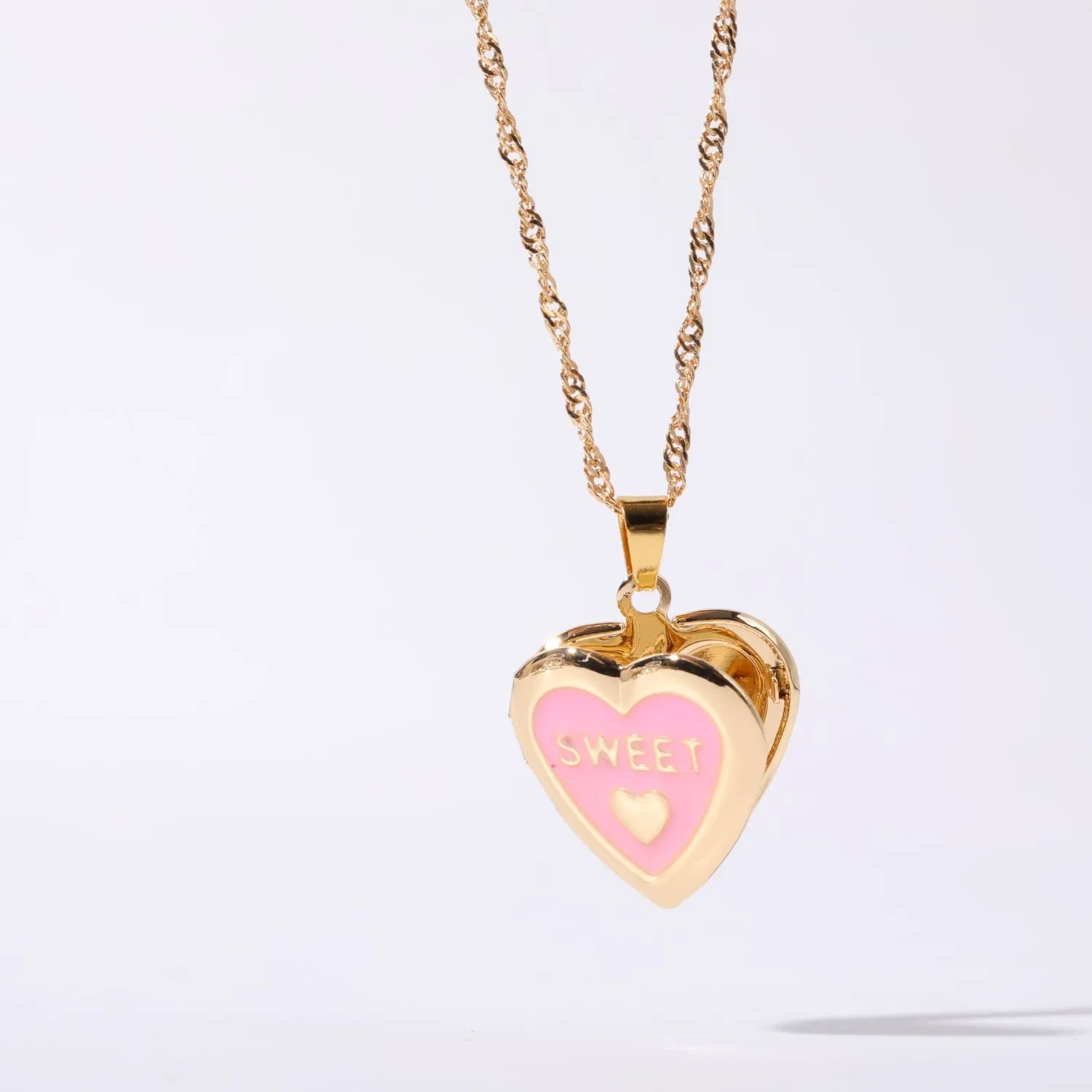 Love & Light Locket – Heart or Star Design