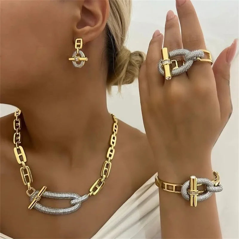 Buckle Jewelry Set