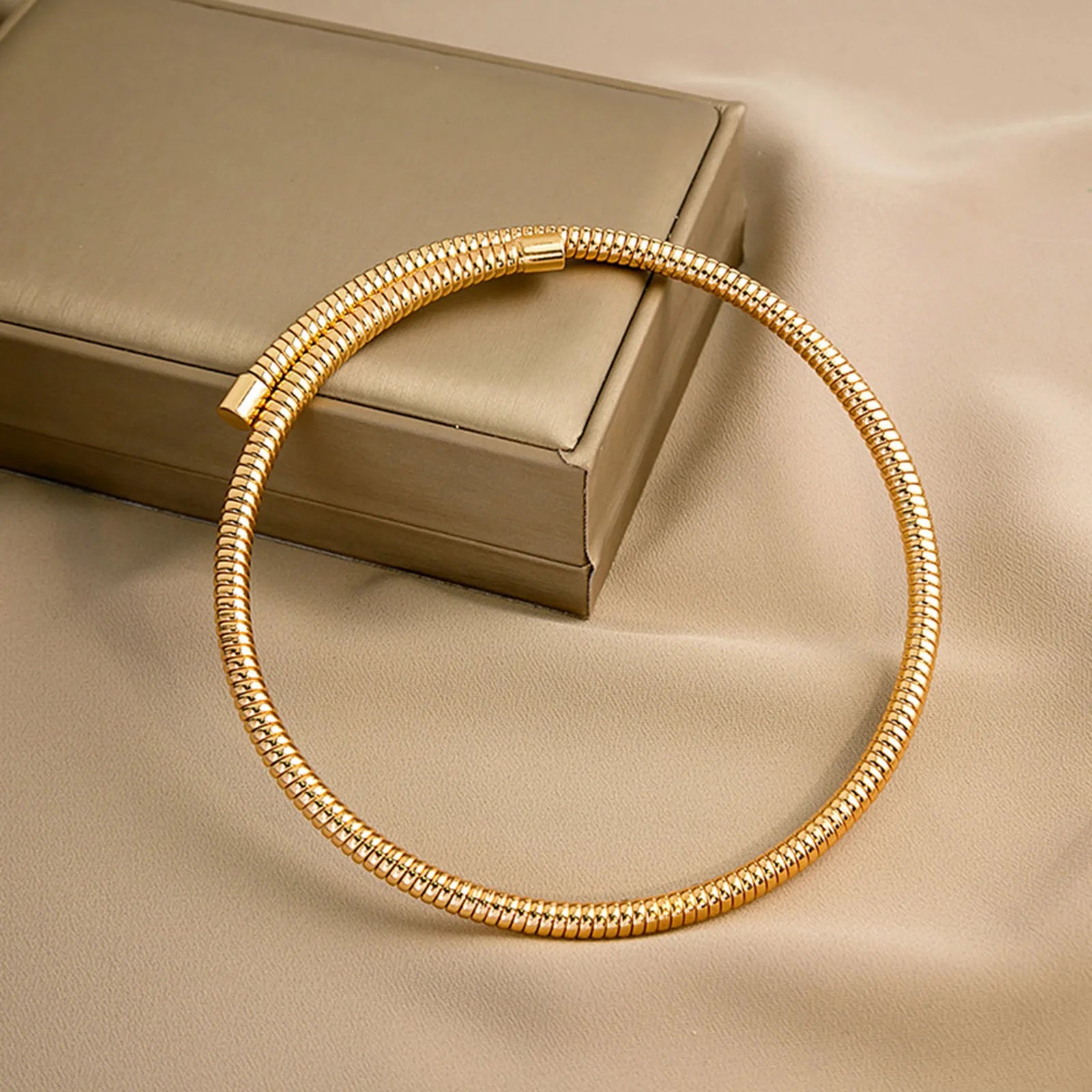 Gold Choker Necklace