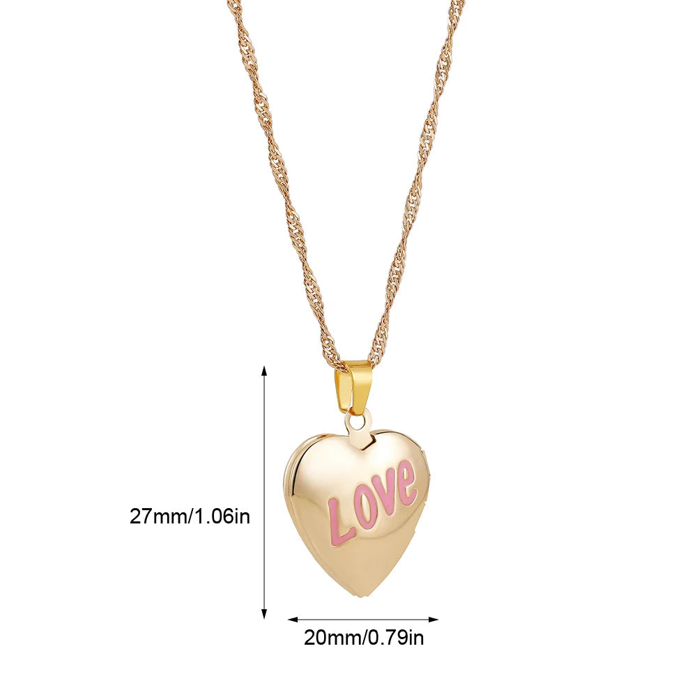 Love & Light Locket – Heart or Star Design