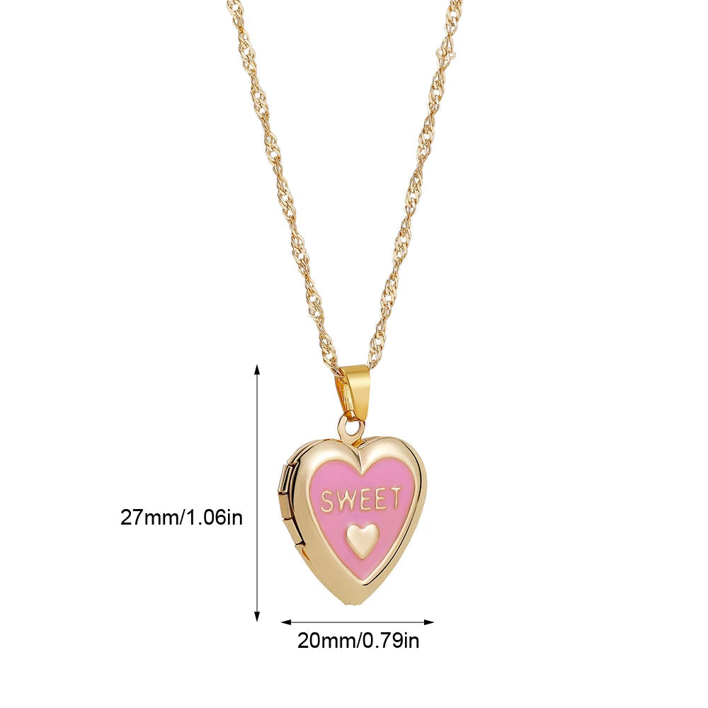 Love & Light Locket – Heart or Star Design