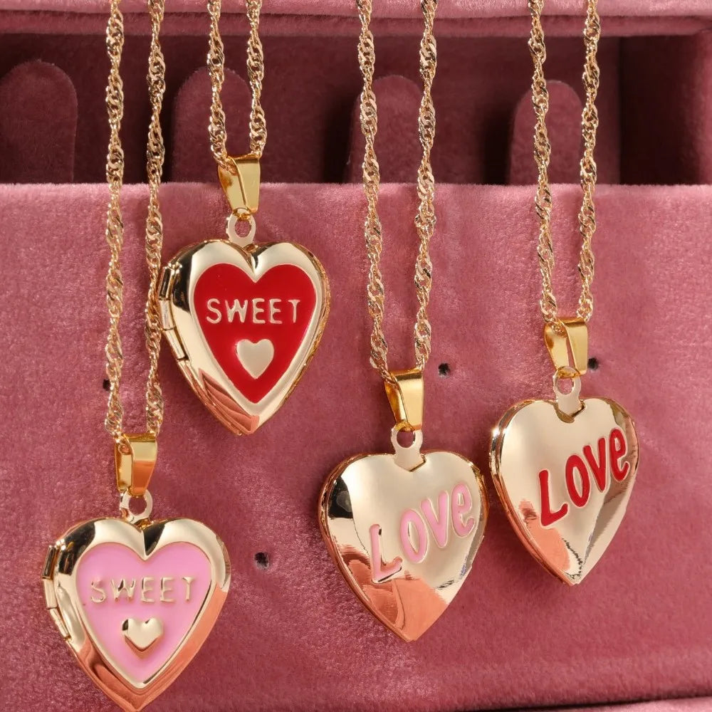 Love & Light Locket – Heart or Star Design