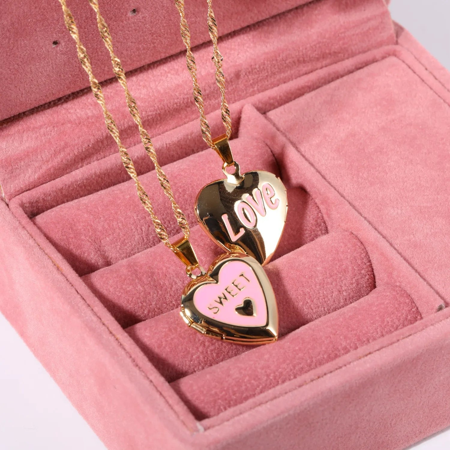 Love & Light Locket – Heart or Star Design