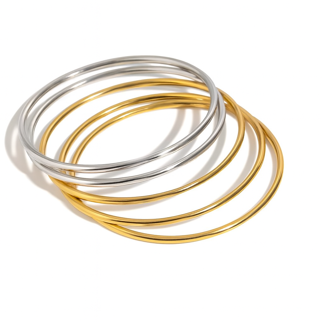 Stacked Bangle Set
