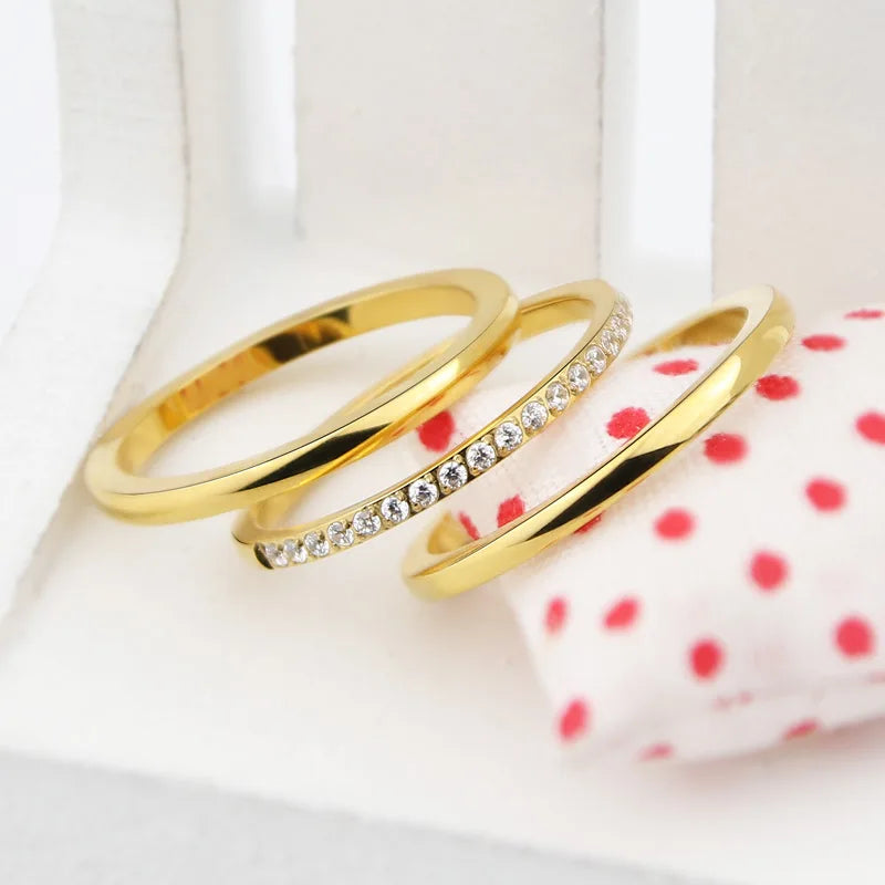 Gold Ring Set