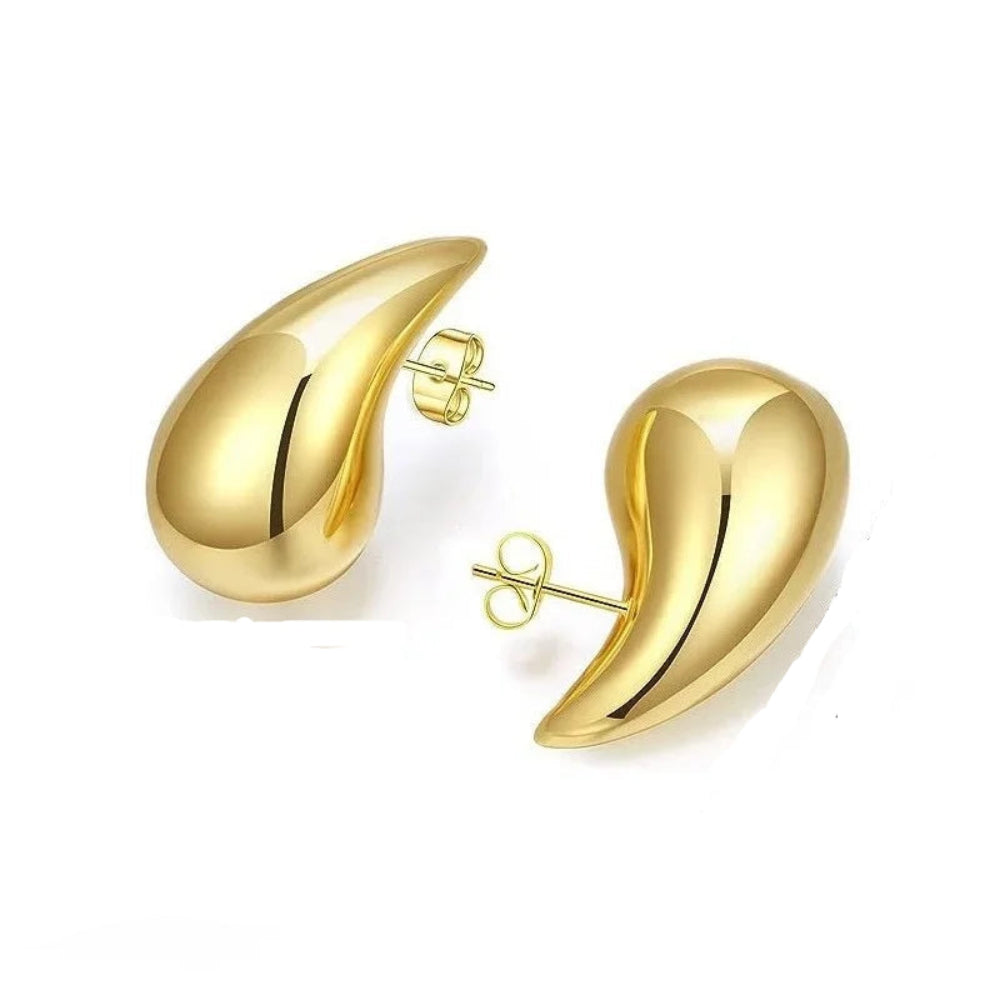 Teardrop Hoop Earrings