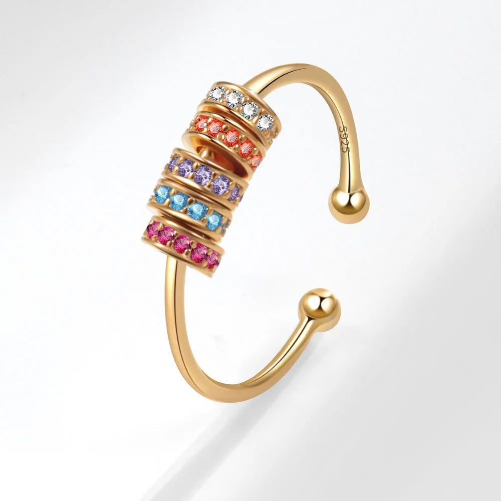 Gem Spinning Ring
