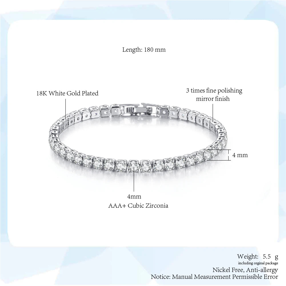 Classic Diamond Tennis Bracelet