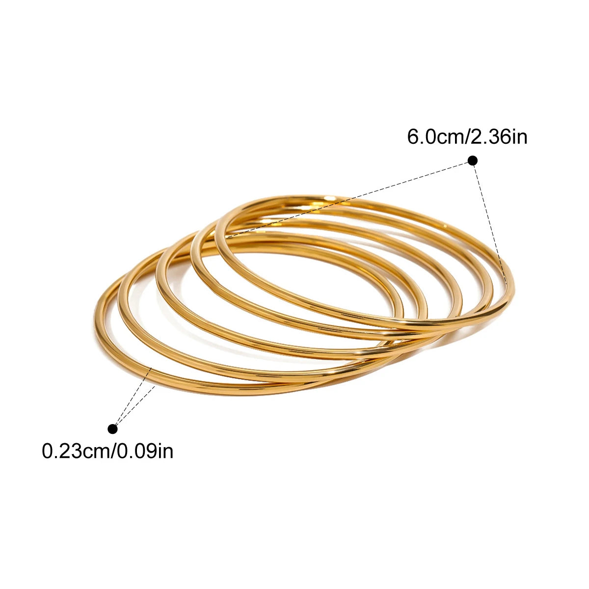 Textured Stainless Steel Bangle
